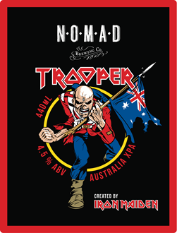 Trooper XPA - Iron Maiden Official Beer - 50litre Nomad Brewing Co. 